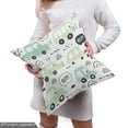 thumbnail image 5 of Ambesonne Cartoon Fabric by the Yard Upholstery, Traffic Cars Beep Driving, 10 Yards, Dark Grey and Pale Green, 5 of 5