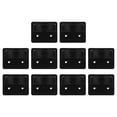 thumbnail image 2 of 10 Pcs Support de Micro Universel pour Bureau à Domicile avec Clip de Microphone Réglable et Support Mural pour Interviews et Karaoké, 2 of 6