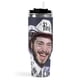 thumbnail image 3 of Posty Austin / Post Malone Vaso aislado de acero inoxidable con asa, diseño temático, regalo para familia, amigos y fans; incluye pajita y encaja en el portavasos estándar, 40 oz, 3 of 6