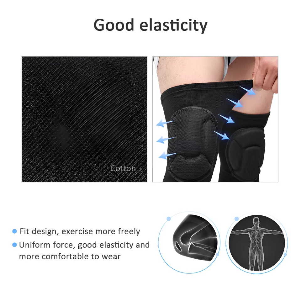 PURELY- Protective Knee Pads Safety Gear For Gardening, Construction, And Sports 1 Pair
