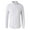 White, variant on Muscularfit Long Sleeve Mens Summer Shirts Black Striped Collared Dressy Casual Button Down Shirts Mens Tops Trendy