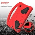 thumbnail image 5 of Dteck for Samsung Galaxy Tab A9 Case, Galaxy Tab A9 8.7 Inch Kids Case, Light Weight Durable EVA Shockproof Handle Stand Kids-Friendly Rugged Cover for Samsung Galaxy Tab A9 2023, Red, 5 of 6