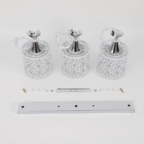 3-Head Modern White Ceiling Hanging Light Pendant Lamp Chandelier Living Rooms Bedrooms Fixture 85-240V