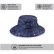 thumbnail image 3 of Sombrero de ala ancha transpirable impermeable al aire libre UPF 50+ protección solar Meshi sombrero para el sol para viajes pesca, 3 of 7