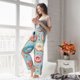 thumbnail image 5 of Fotbe Colorful Donut Pantalones de Pijama para Mujer, Pantalones de Dormir, Pantalones Pj con Cordón y Bolsillos-X-Large, 5 of 6