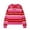 Hot Pink, variant on Womens Pullover Neck Striped Long Sleeved Knit Ribbed Tops for Women,Yellow,L