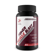 Power Muscle Blast - Max Strength - Advanced Muscle Growth Blend - Helps Increase Performance - Supports Muscle Growth - Helps Boost Endurance - 60 Capsules