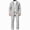 31-Gray, variant on Men Two Piece Textured Set Long Sleeve Cargo Button Down Shirt and Drawstring Pants Sets Casual Fashion Workwear OutfitsS