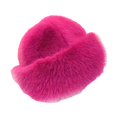 thumbnail image 3 of Gorro cosaco, gorro ruso, cómodo gorro Y2K, resistente al viento, cálido y abrigado. Rosa roja, 3 of 9