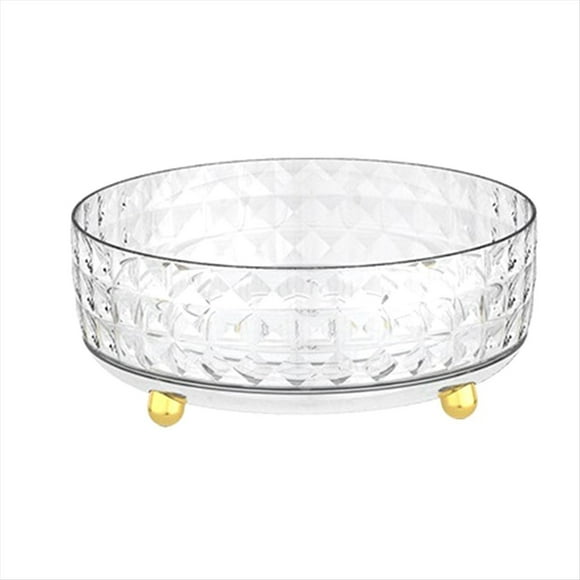 Soporte Giratorio para Organizador de Perfumes, Organizador de Maquillaje Transparente de 360° para el Cuidado de la Piel, Organizador de Cosméticos, Bandeja de Almacenamiento S B