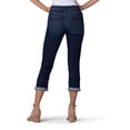 thumbnail image 2 of Lee Women's Flex Motion Regular Fit Denim Capri - Bewitched, Bewitched, 6, 2 of 3
