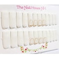 thumbnail image 3 of Pretty, Pretty Snowflakes Matte Square Press On Nails - 24 Pieces - Winter Nails, 3 of 6