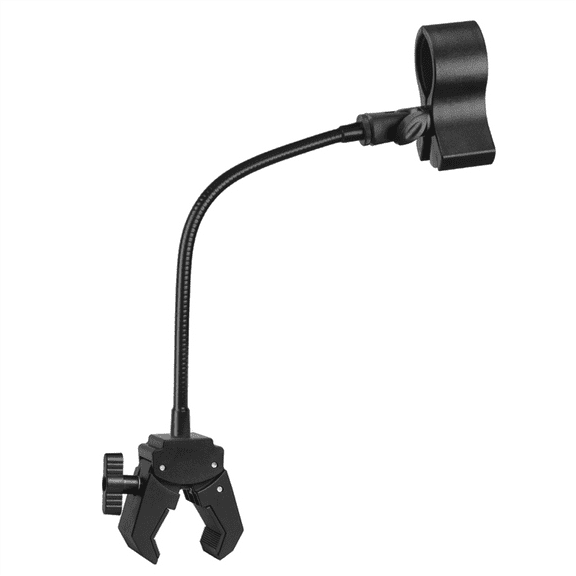 Microphone Stand, Versatile Mic Arm for Desk Pole Tripod, Gooseneck Mic Stand Desk Mount with Clamp Mic Holder