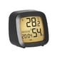 thumbnail image 5 of Reloj despertador Digital compacto, reloj de noche con pantalla LCD de temperatura y humedad, portátil para escritorio de oficina, multiusos , negro Macarena Reloj despertador digital, 5 of 8