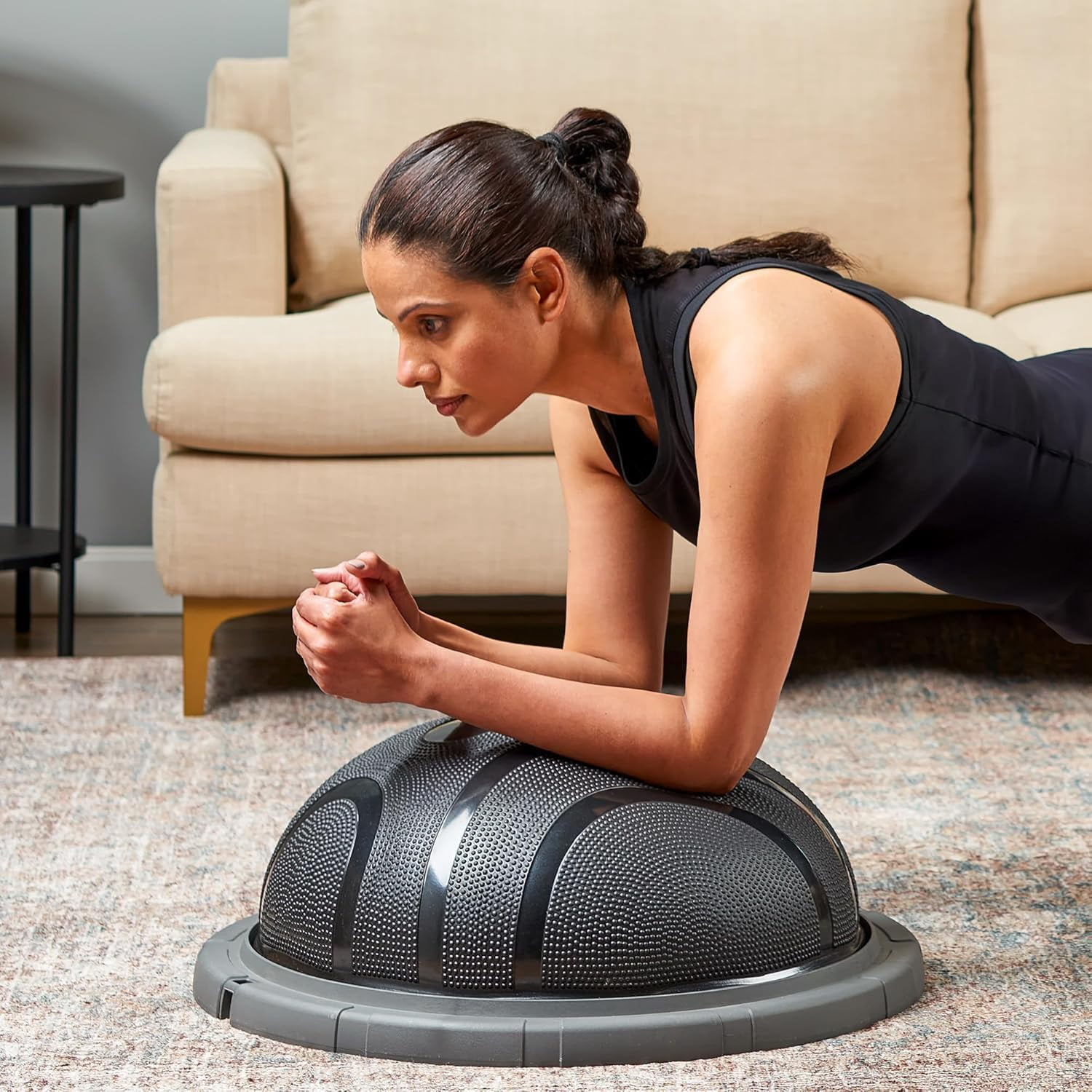 Half  Ball Trainer - Stability Ball for Exercise, Full-Body Workouts, Home Gym, and Physical Therapy