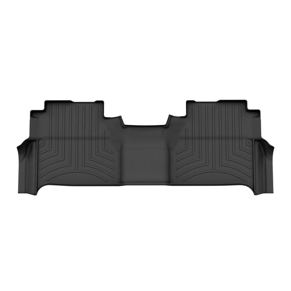 WeatherTech Custom Fit FloorLiners compatible with 2022-2025 Nissan Frontier - 2nd Row, Black