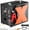Black & Red-Automatic stop, variant on PCP Air Compressor, Portable 4500Psi / 30Mpa Pump, Supports 12V DC or 110V / 220V AC, Oil/Water-Free(Manual-Stop)