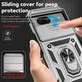thumbnail image 5 of Fashion Case with Holder Stander Kickstand Drop Resistant Shockproof Case For Google Pixel 8A, 5 of 9
