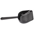 thumbnail image 4 of Cat Litter Scoop, Filtering Design Multifunctional Hook Design Small Animal Shovel  For Cat Supplies For Cat Owners Black Ordinary Style,Transparent  Style, 4 of 8