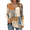 Earth Tones, variant on Women Long Sleeve Shirts V Neck Fall Tops Loose Fit Dressy Casual Blouses Pleated Tunic Tops