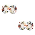 thumbnail image 3 of Almohadillas para auriculares Seitruly 2 piezas funda para orejeras protección auditiva reemplazo Gamer Studio Estampado floral blanco 2Conjunto, 3 of 6