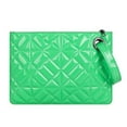 thumbnail image 2 of PU Patent Leather Envelope Bag Women Fashion Solid Color Trendy Briefcase Pouch, 2 of 9