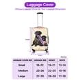 thumbnail image 5 of Happy Mother's Day Proud Labrador Retriever Mom Travel Luggage Cover Lab Dog Lover Gifts Suitcase Dust Protective Decor - 03003, 5 of 5