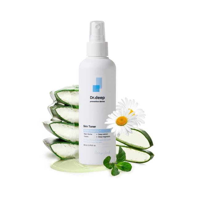 Tónico para la piel Dr.Deep Agua Mineral 200 ml sin alcohol