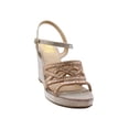 thumbnail image 1 of Sandalia de Vestir y Fiesta Para Mujer Oro Rosado Sintetico Marca Leon 67346, 1 of 4