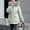 Green, variant on Pntutb Ladies Shiny Cotton Dress Hooded Bread Jacket Short Coat Womens Tops