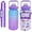 Butterfly, variant on 64 oz Water Bottle with Straw Sleeve & Strap Motivational BPA Free Half Gallon Water Jug with Handle for Gym Women Men Aesthetic Water Bottle with Strap Star Sign
