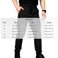 thumbnail image 2 of Zpanxa Mens Jogger Pants Nylon Tactical Cargo Jogger Pants with Drawstring Waist and Multi Pockets, 2 of 8