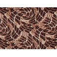 thumbnail image 2 of Zelouf Ikatt On Puckered Knit  , Sewing, DIY, Crafts Fabric by the Yard, 229 Choc/black, 3 Yard, 2 of 2