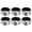 Black Silver, variant on UxcellWine Drip Catcher, 4Pcs Stainless Steel Wine Drip Ring for Bar and Home (Red Silver)