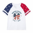thumbnail image 4 of ibiyuan 250th Anniversary Usa Shirt Womens T Shirts Cotton Crew Neck 4th Of July Shirts Casual Short Sleeve Independence Day Women Shirts Womens Tops, 4 of 4