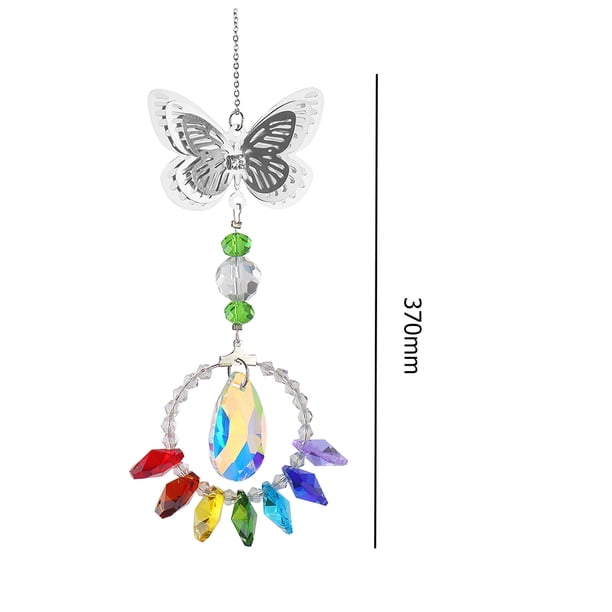Crystal Light Catcher Angel Metal Creative Rainbow Light Catcher para el hogar (F) Ndcxsfigh Para estrenar