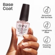 طلاء أظافر Opi ، معطف قاعدة الأظافر الطبيعية ، طلاء أظافر شفاف ، 0.5 أونصة سائلة