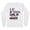 White, variant on a Lot of Kamala Going on Long Sleeve Shirt Unisex Large Grey