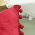 thumbnail image 6 of Pom Pom Velvet Cushion Covers Soft Throw Pillow Cases Sofa Car Bed Home Decors, 6 of 13