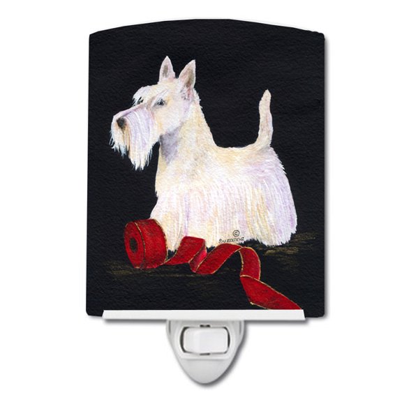 Caroline's Treasures SS8553CNL Scottish Terrier Ceramic Night Light, 6x4x3", multicolor