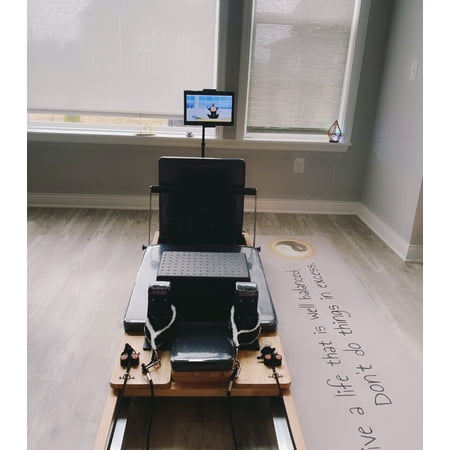 Foldable Wood Pilates Reformer Machine - The Zous Advanced from PersonalHour