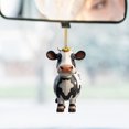 thumbnail image 2 of Llavero Llaveros Dibujos Animados Coche Durable Highland Cow, 2 of 8