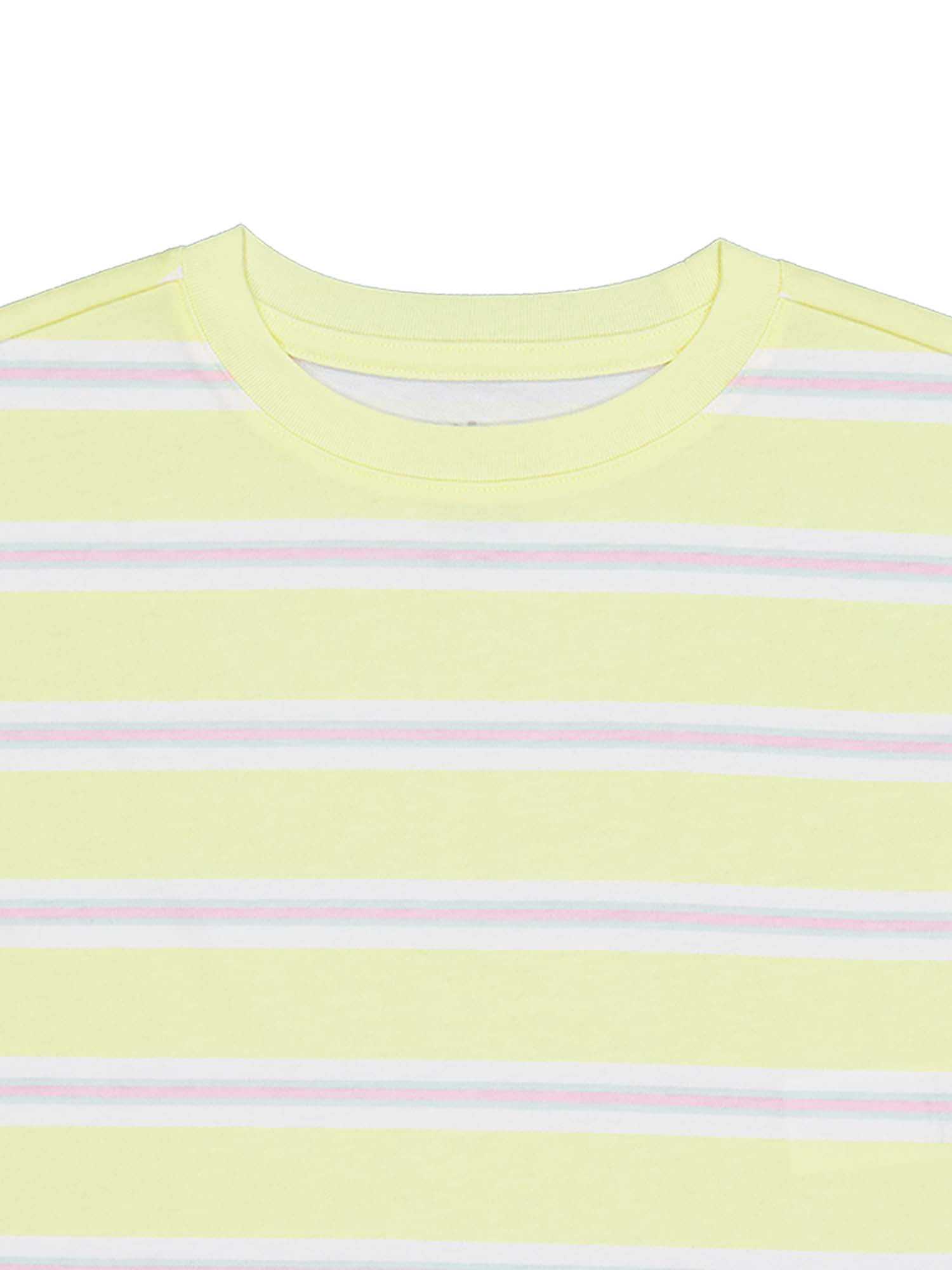 Weekend Academy Girls Stripe Boxy Tee, Sizes 4-18