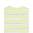 thumbnail image 2 of Weekend Academy Girls Stripe Boxy Tee, Sizes 4-18, 2 of 6