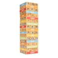 thumbnail image 1 of Juego Tumbling Tower Bluey, 54 bloques de madera coloridos, más de 3 años, 1 of 4