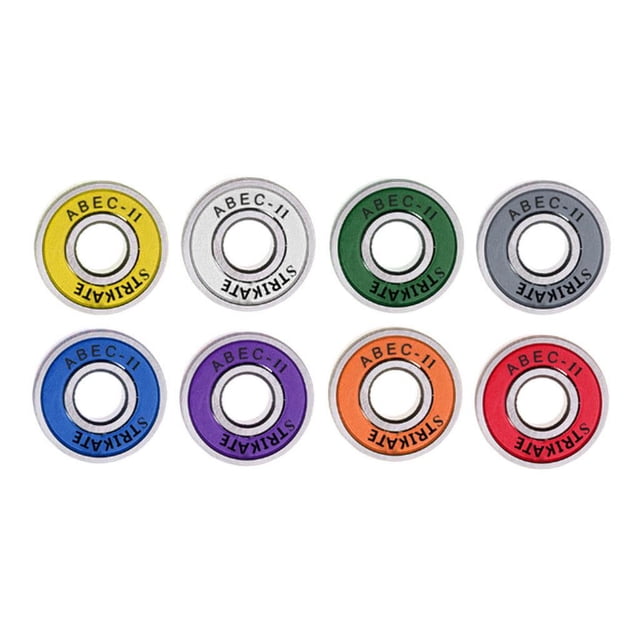 Rodamientos para patines en línea de alta calidad ABEC 11, 608RS, para patinete y monopatín. Multicolor
