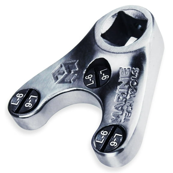Marine Tech Tools 40mm Pin Wrench (AMT0018) with L-6 Pins, Outboard Trim Pin Wrench, Mercury Trim Spanner Wrench, Mercury Outboard Tools, Fits on Mercury Verado 175-350HP
