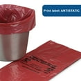 thumbnail image 6 of McKesson Anti-Static Kick Bucket Liners with Biohazard Label, 12 in x 24 in, 500 Ct, 6 of 11