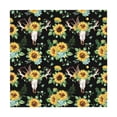 thumbnail image 6 of Wukai Sunflower Skull Boho Waterproof Tablecloth for Kitchen Dining, Fits Square Tables for 2-4 Seats -54"x54", 6 of 7
