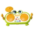 thumbnail image 1 of Eco-Friendly Frog Hand Drum Set with Smooth Finish, Gentle Lighting Effects, and Volume Control - Percussion Instrument (Batteries Not Included), 1 of 7
